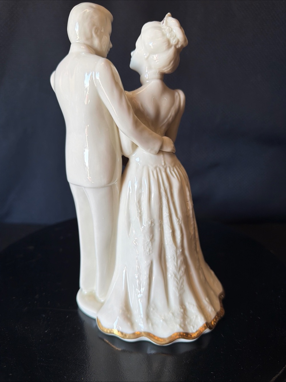 Lenox Wedding Promises‎ "First Dance" bride and groom cake topper Vintage - Picture 4 of 9